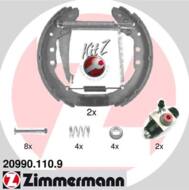 20990.110.9 - Szczęki hamulcowe ZIMMERMANN 230x40 VAG /+zestaw instal./