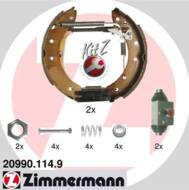 20990.114.9 - Szczęki hamulcowe ZIMMERMANN 203x39 PSA (odp.GSK1255) /+zestaw instal./