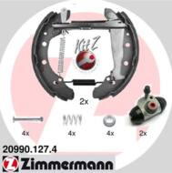 20990.127.4 - Szczęki hamulcowe ZIMMERMANN 200x40 VAG /+zestaw instal./ (odp.GSK1462)