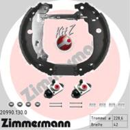 20990.130.0 - Szczęki hamulcowe ZIMMERMANN 228x42 PSA /+zest aw instal./ (odp.GSK1264)