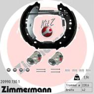 20990.130.1 - Klocki hamulcowe ZIMMERMANN RENAULT CLIOII 00-/TWINGO II 07-