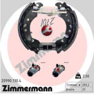 20990.130.4 - Szczęki hamulcowe ZIMMERMANN /+ cylinderki/ /zestaw/ 203x38 SMART FORTWO 15-