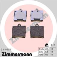 21919.950.1 - Klocki hamulcowe ZIMMERMANN /tył/ DB W202/W210