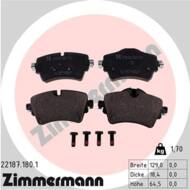 22187.180.1 - Klocki hamulcowe ZIMMERMANN (odp.GDB2087) BMW