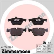 23794.200.9 - Klocki hamulcowe ZIMMERMANN /prod.OEM/ (odp.GDB1559) BMW