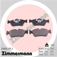 23935.175.1 - Klocki hamulcowe ZIMMERMANN (odp.GDB1625) BMW
