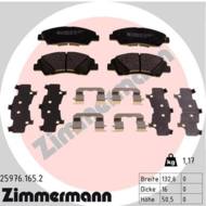 25976.165.2 - Klocki hamulcowe ZIMMERMANN /przód/ HYUNDAI i10 13-