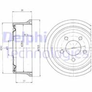 BF364 DEL - Bęben hamulcowy DELPHI 