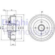 BF487 DEL - Bęben hamulcowy DELPHI 