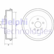 BF553 DEL - Bęben hamulcowy DELPHI 