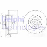 BG3270 DEL - Tarcza hamulcowa DELPHI 