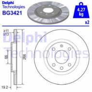 BG3421 DEL - Tarcza hamulcowa DELPHI 