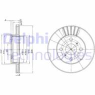 BG3519 DEL - Tarcza hamulcowa DELPHI 