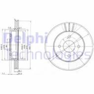 BG3932 DEL - Tarcza hamulcowa DELPHI 