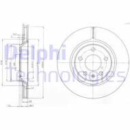 BG3997 DEL - Tarcza hamulcowa DELPHI 