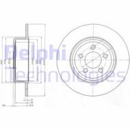 BG4074 DEL - Tarcza hamulcowa DELPHI 