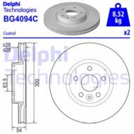 BG4094C DEL - Tarcza hamulcowa DELPHI 