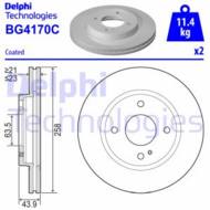 BG4170C DEL - Tarcza hamulcowa DELPHI 