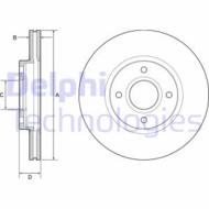 BG4569C DEL - Tarcza hamulcowa DELPHI 