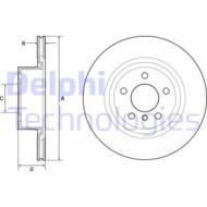 BG4644C DEL - Tarcza hamulcowa DELPHI 