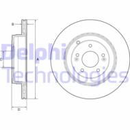 BG4794C DEL - Tarcza hamulcowa DELPHI 