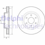 BG4941 DEL - Tarcza hamulcowa DELPHI 