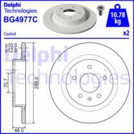 BG4977C DEL - Tarcza hamulcowa DELPHI 