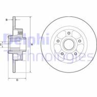 BG9132RS DEL - Tarcza hamulcowa DELPHI 