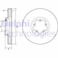 BG9176C DEL - Tarcza hamulcowa DELPHI 