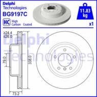 BG9197C DEL - Tarcza hamulcowa DELPHI 