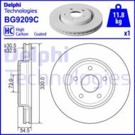 BG9209C DEL - Tarcza hamulcowa DELPHI 