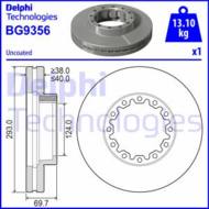 BG9356 DEL - Tarcza hamulcowa DELPHI 