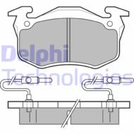 LP350 DEL - Klocki hamulcowe DELPHI 