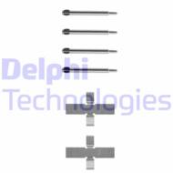 LX0003 DEL - Zestaw instalacyjny klocków hamulcowych DELPHI