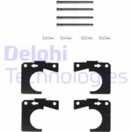 LX0007 DEL - Zestaw instalacyjny klocków hamulcowych DELPHI