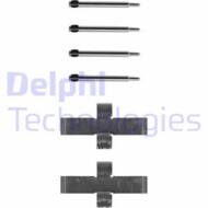 LX0013 DEL - Zestaw instalacyjny klocków hamulcowych DELPHI