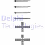 LX0039 DEL - Zestaw instalacyjny klocków hamulcowych DELPHI