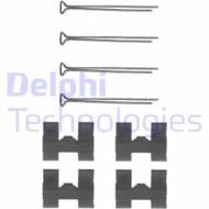 LX0040 DEL - Zestaw instalacyjny klocków hamulcowych DELPHI