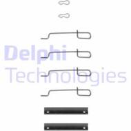 LX0044 DEL - Zestaw instalacyjny klocków hamulcowych DELPHI