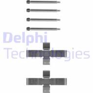 LX0047 DEL - Zestaw instalacyjny klocków hamulcowych DELPHI
