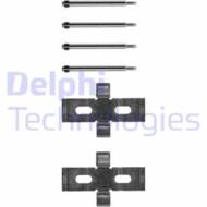 LX0052 DEL - Zestaw instalacyjny klocków hamulcowych DELPHI