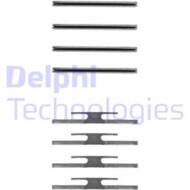 LX0055 DEL - Zestaw instalacyjny klocków hamulcowych DELPHI