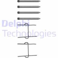 LX0081 DEL - Zestaw instalacyjny klocków hamulcowych DELPHI