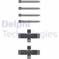 LX0093 DEL - Zestaw instalacyjny klocków hamulcowych DELPHI