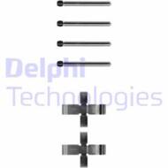 LX0102 DEL - Zestaw instalacyjny klocków hamulcowych DELPHI