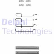LX0113 DEL - Zestaw instalacyjny klocków hamulcowych DELPHI