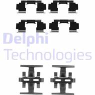 LX0130 DEL - Zestaw instalacyjny klocków hamulcowych DELPHI
