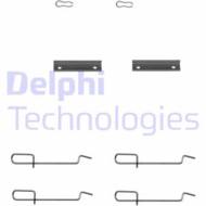 LX0142 DEL - Zestaw instalacyjny klocków hamulcowych DELPHI