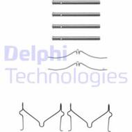 LX0143 DEL - Zestaw instalacyjny klocków hamulcowych DELPHI