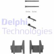 LX0151 DEL - Zestaw instalacyjny klocków hamulcowych DELPHI